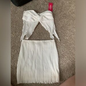 White Matching set SM womens